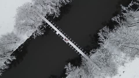 Very dangerous Iceland bridge video