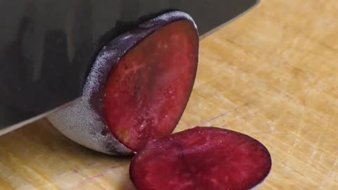 ASMR Video of Slicing Frozen Fruits #asmr #slicing #satisfying #oddlysatisfying