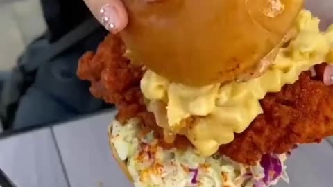 Chicken burger