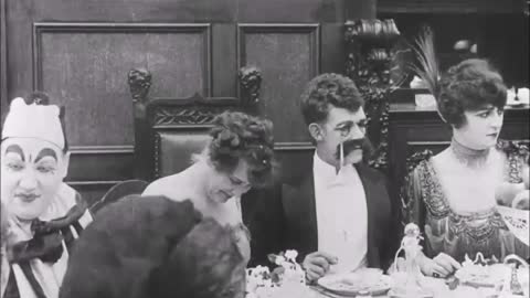 Spaghetti Eating The Count Charlie Chaplin