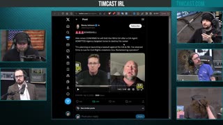 Timcast -Alex Jones To SUE The FBI & CIA After Analyst ADMITS To Targeting Him