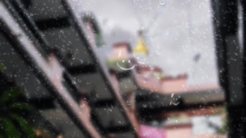 Raining in Kathmandu ❤️