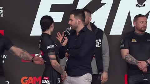 Ważenie FAME MMA 12-SKRÓT/NAJLEPSZE MOMENTY // FAME MMA 12 WEIGHT-IN BEST OFF