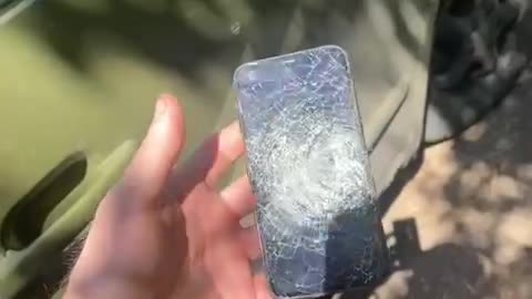 iPhone saved the life of a Ukrainian soldier