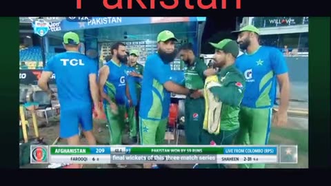 Pak win afg series