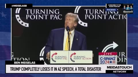 Trump COMPLETELY LOSES IT in AZ Speech, a TOTAL DISASTER