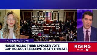 HAPPENING NOW: HOUSE Holds Third Jim Jordan Speaker Vote; GOP Holdouts Receiving DEATH THREATS