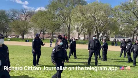 Richard Citizen Journalist Arrested by DC Capital Police