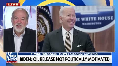 Biden roasted for claiming oil release is not 'politically motivated'