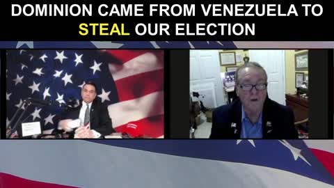 Dominion Came From Venezuela to STEAL Our Election