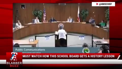 Must Watch How This School Board Gets A History Lesson