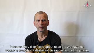 Captive Ukrainian soldier urges compatriots to lay down arms