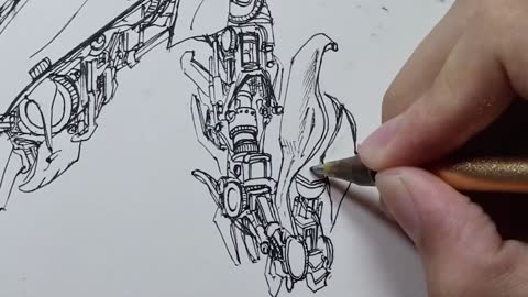 Robot detail painting
