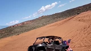 Rzr jump at sand hallow