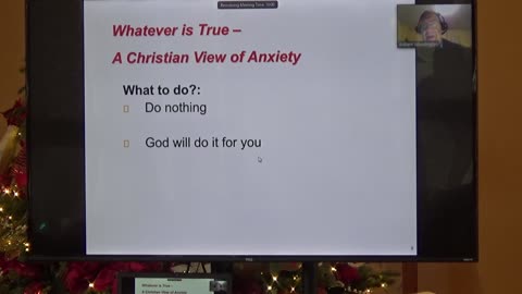 A Christian View Of Anxiety | Author Bill Woodington