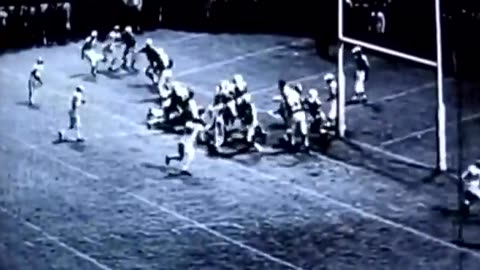 In 1961, a Patriots fan ran on the field during the last play of the game to help play defense