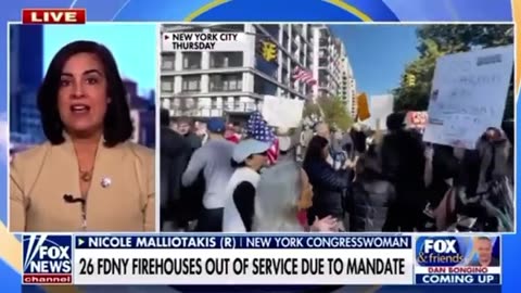 (11/1/21) Malliotakis: de Blasio Putting Thousands of Firefighters, First Responders on Unpaid Leave