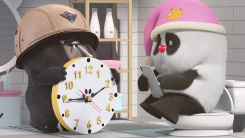 The next is in a hurry. What should I do# panda funny anime
