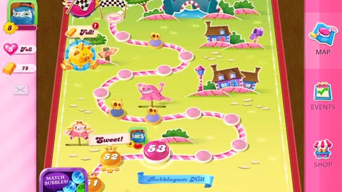 Level 52 CandyCrush Saga with Pfydaux