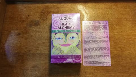 The Language of the Heart Alchemy Oracle Deck Flip-through and Review