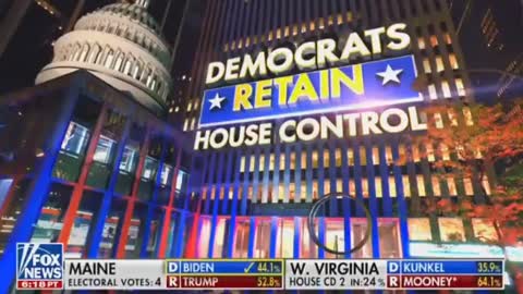 Fox News Calls the Control of the House of Representatives