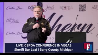 CSPOA Dar Leaf Presentation on his Investigation