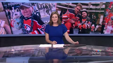 Six-year-old Oilers superfan Ben Stelter has died