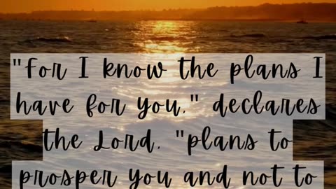 Finding Hope in God's Plan: Jeremiah 29:11| #BibleVerse #Faith #Hope #Inspiration