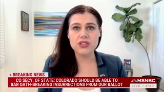 There It Is! Democrat Colo. SecState Jena Griswold Takes 'Insurrection Projection' To The Next Level