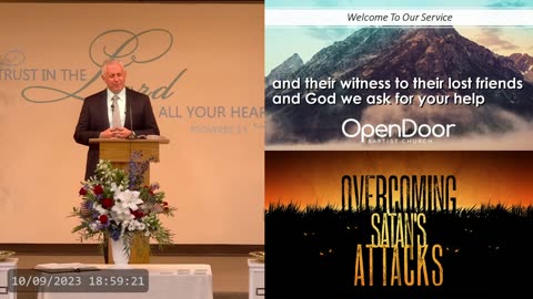 FULL SERMON – Overcoming Satan