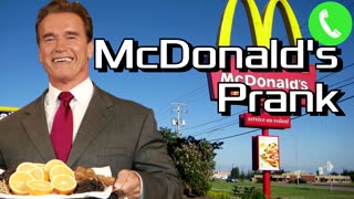 Arnold Calls McDonalds - Prank Call