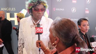 Big Freedia speaks to Rolling Out on the Truth Awards Red Carpet