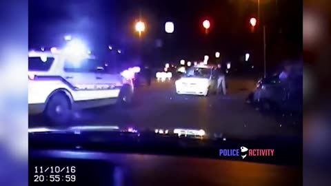 High Speed Chase Of Shoplifting Suspect Ends With Dramatic Crash