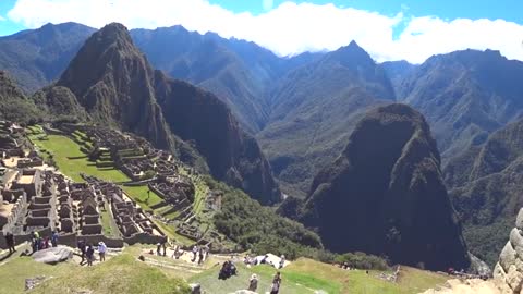 Take a look at Machu Picchu.