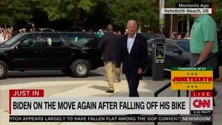 Biden’s Little Dance After Falling Off Bike Will Leave You in Tears