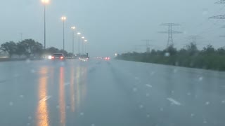 dubai / alain road rain 2/2/2022