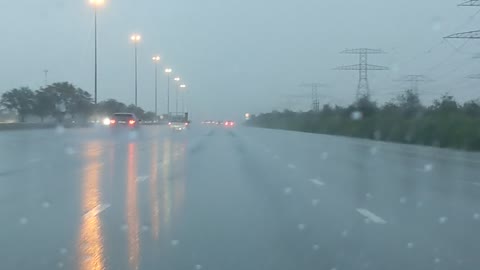 dubai / alain road rain 2/2/2022