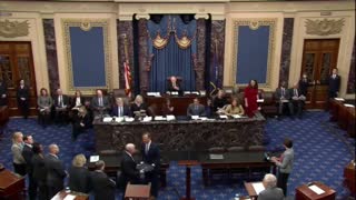 "Fiscales" del juicio político contra Donald Trump leen los cargos ante el Senado de EEUU