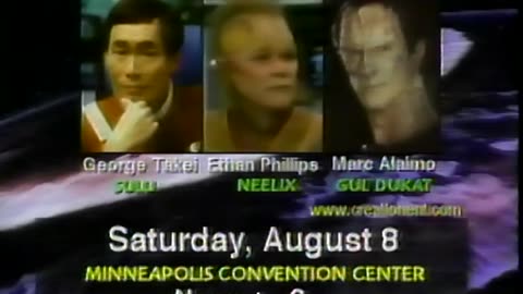 August 1, 1998 - Ad for Creation Star Trek Convention in Minneapolis