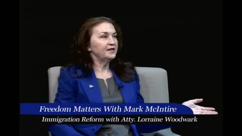 Lorraine Woodwark on Freedom Matters With Mark McIntire