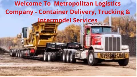 Metropolitan Logistics Company - Trucking Company in Saskatoon, SK