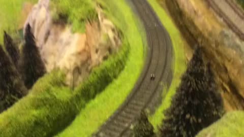 Miniature Train at Toys Convention