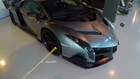 Lamborghini Veneno Motor Show #lookcartv #suppercar