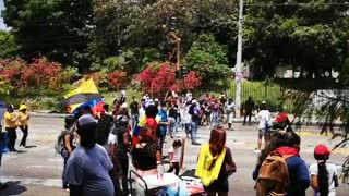 Marcha de mujeres en Cartagena 15M