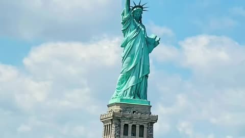 American Statue of Liberty is very tall