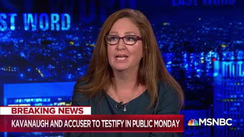 MSNBC Commentator — Judge Kavanaugh How He Treats A Woman's Pain