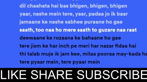 Tere Pyaar Mein [LYRICS] | Tu Jhoothi Main Makkaar | Ranbir | Shraddha | Pritam | Arijit |