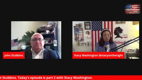 Indivisible with John Stubbins Hosts and Interview with Stacy Washington Pt.2