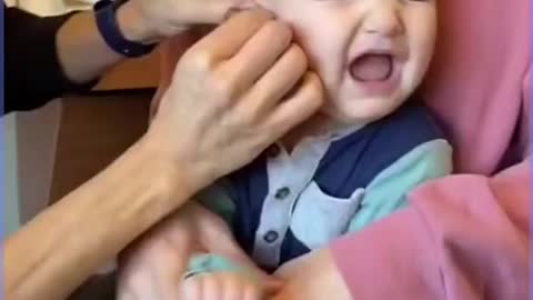 Baby Hears For The First Time *emotional* BABY VIDEOS