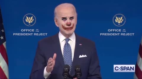 Joe Biden being viewed as a clown by China, Russia, Ukraine, America and the UK.